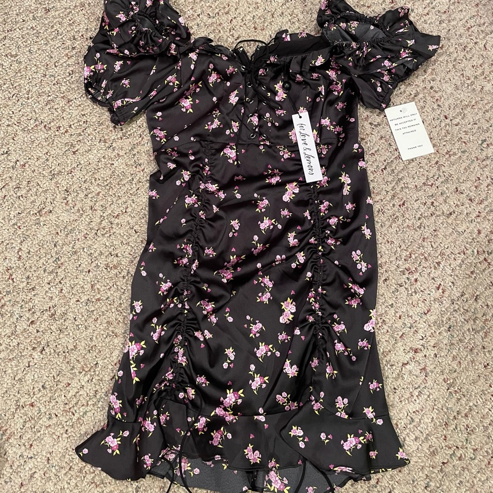 COPY - NWT For love & lemons floral mini dress